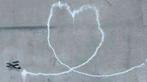 Banksy’t i fshihet grafiti
