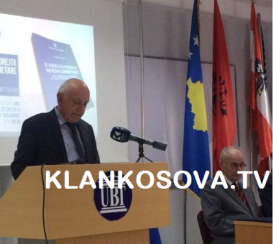 Profesor Ismet Salihu promovon librin për Specialen