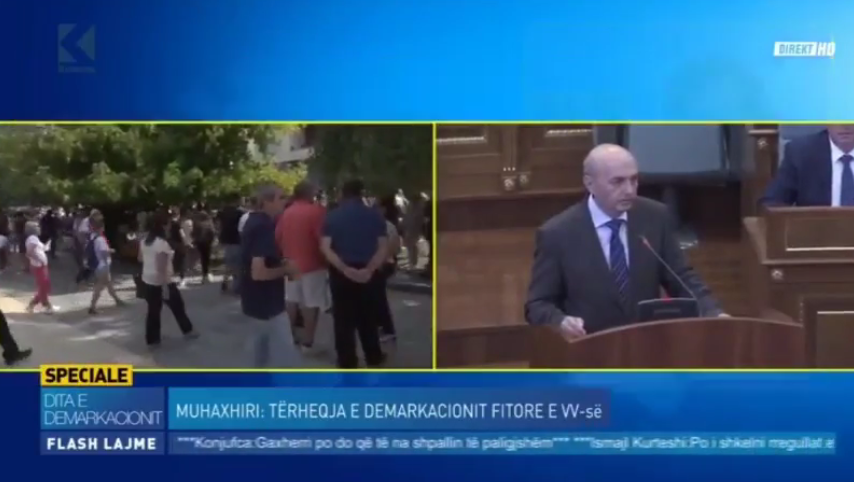 Mustafa njofton për tërheqjen e Demarkacionit