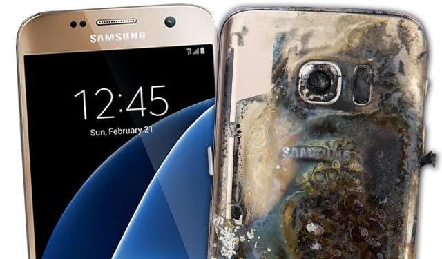 Samsung S7 i eksplodon në dorë (FOTO)