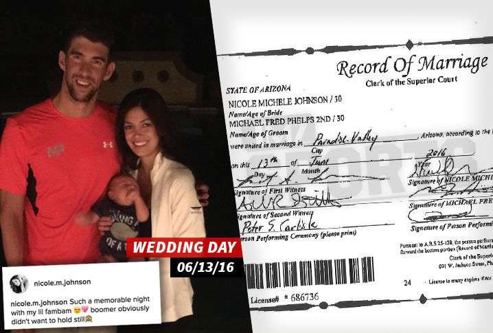 Rekordmeni Michael Phelps martohet në fshehtësi
