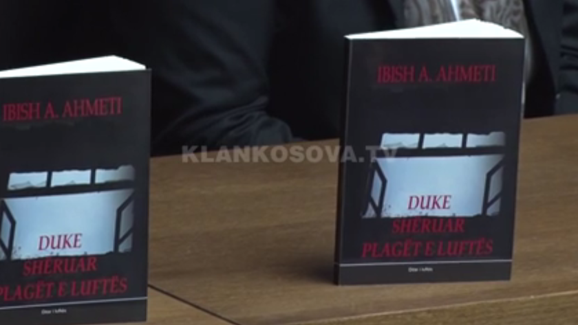 Promovohet "Duke Shëruar Plagët e Luftës" nga Ibish Ahmeti (VIDEO)