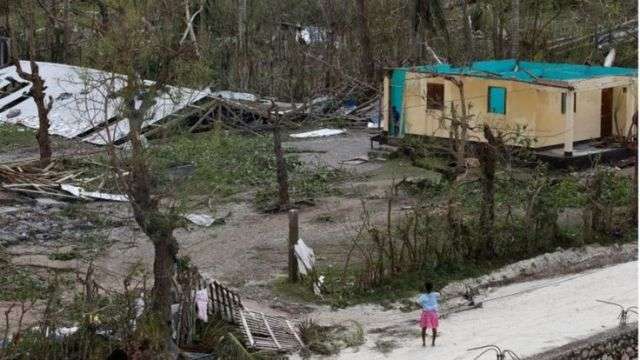Fotografitë të cilat tregojnë shkallën e shkatërrimit nga uragani në Haiti (FOTO)