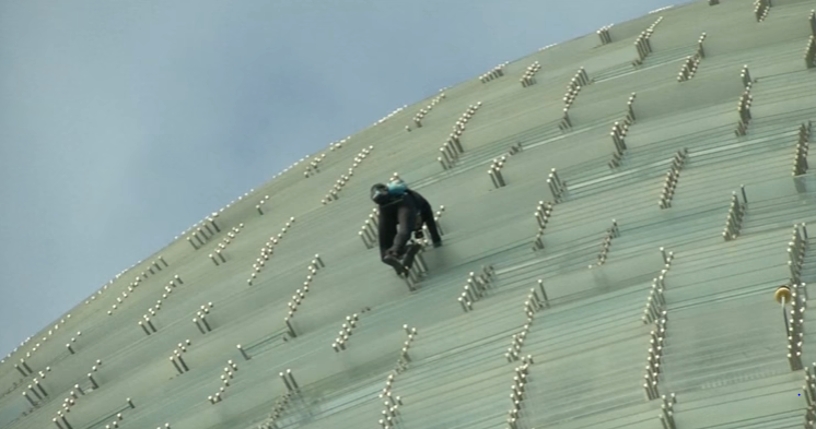 "Spidermani" francez (VIDEO)