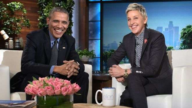 Ellen, De Niro dhe Springsteen ndër yjet që nderon Obama