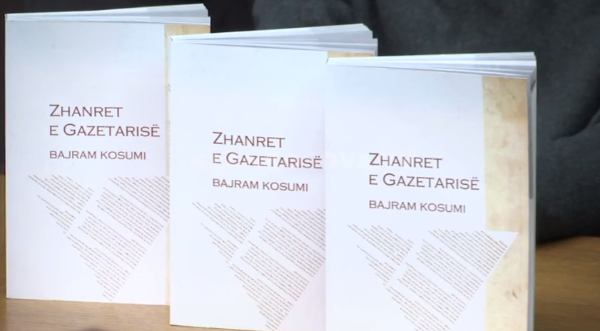 Bajram Kosumi promovon librin "Zhanret e gazetarisë" (VIDEO)