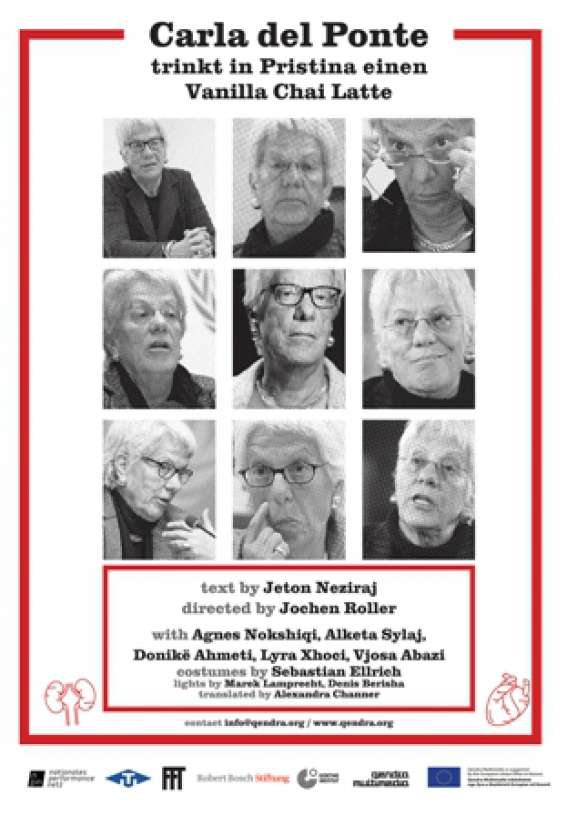 "Carla Del Ponte" nesër në teatrin Oda