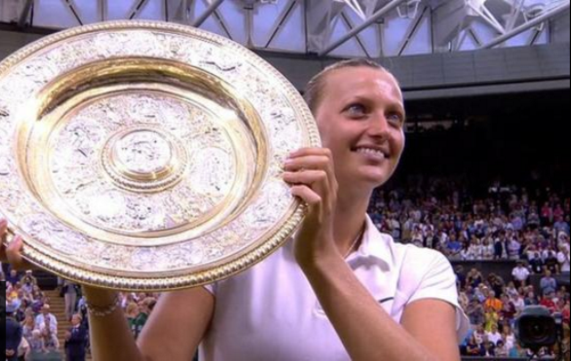 Theret me thikë kampionia e dyfishtë në tenis