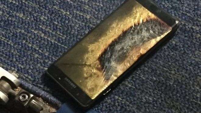 Samsung: Fajin për eksplodimin e Note 7 e ka bateria
