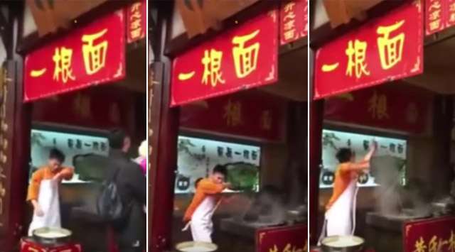 Kuzhinieri më i çuditshëm që keni parë! (VIDEO)