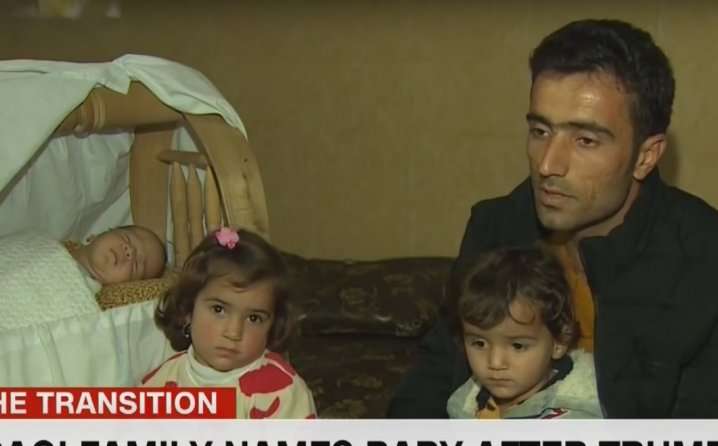 Hasani i vë emrin Trump të birit, për nder të presidentit të SHBA-së (VIDEO)