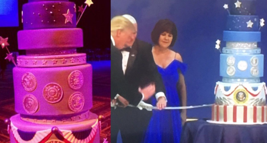 Trump kopjon Obamën, edhe me tortë (FOTO)
