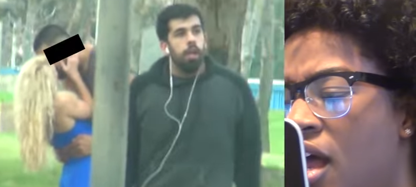 Kur provokon të dashurin, të gjen kjo (VIDEO)