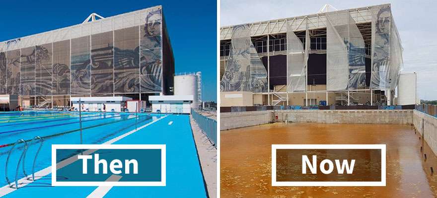 Kështu duken objektet olimpike vetëm 6 muaj pas Olimpiadës (FOTO)