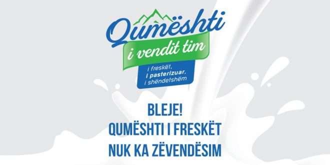 Rritet konsumimi i qumështit vendor