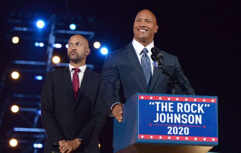 The Rock flet për Trump