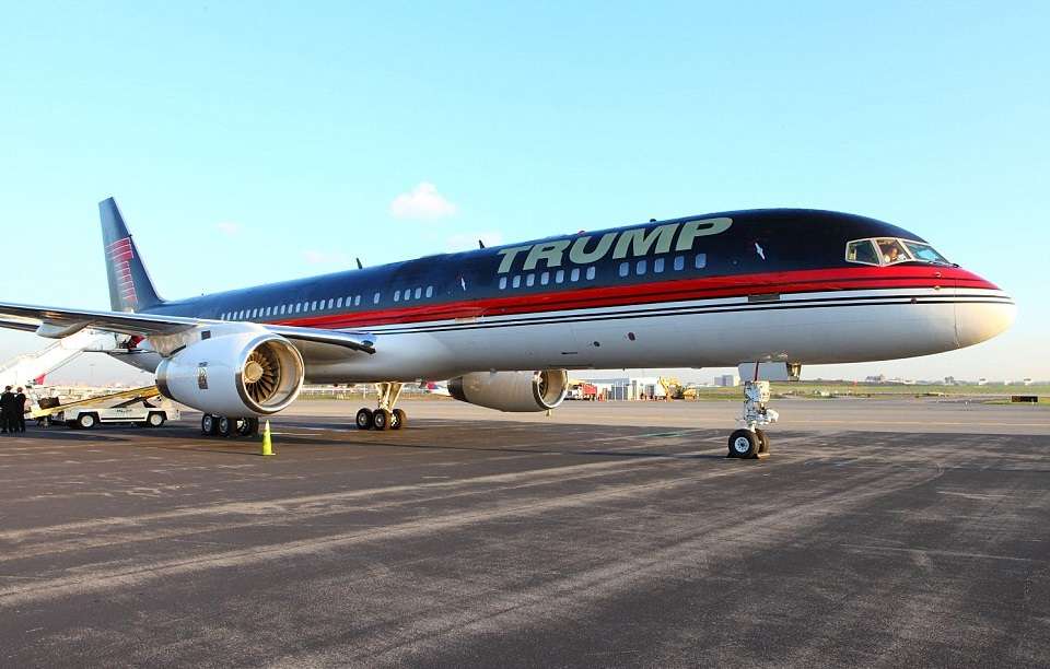 Brenda aeroplanit privat të Donald Trump (FOTO+VIDEO)