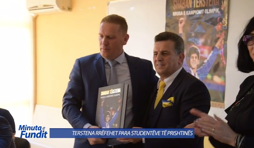 Shaban Terstena promovon librin “Rruga e Kampionit Olimpik” (VIDEO)