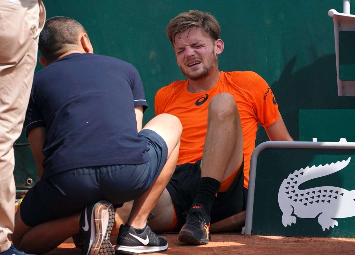 Goffin jashtë Wimbledon