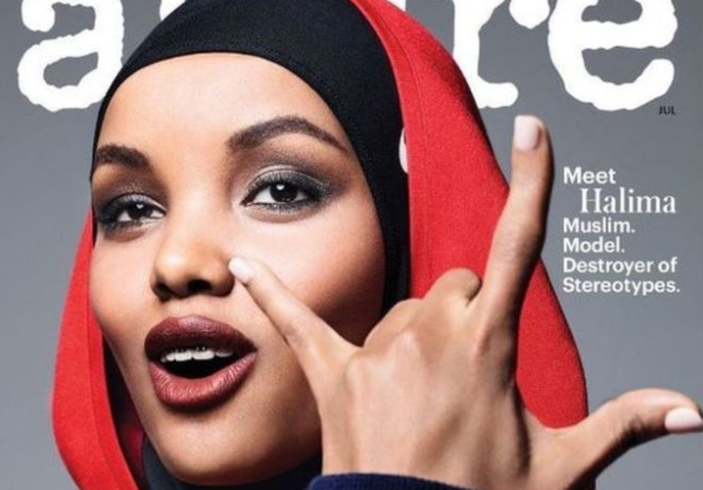 Modelja e parë me mbulesë në kopertinën e revistës amerikane