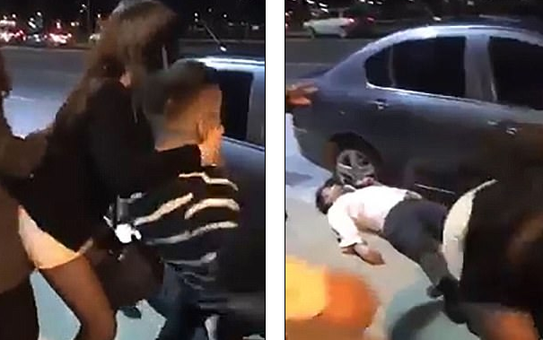 Debaton ashpër me gratë, avokati grushtohet papritur (VIDEO)