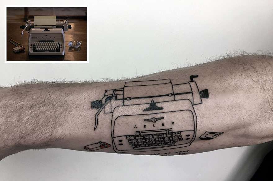 Fotografitë që u kthyen në tatuazhe