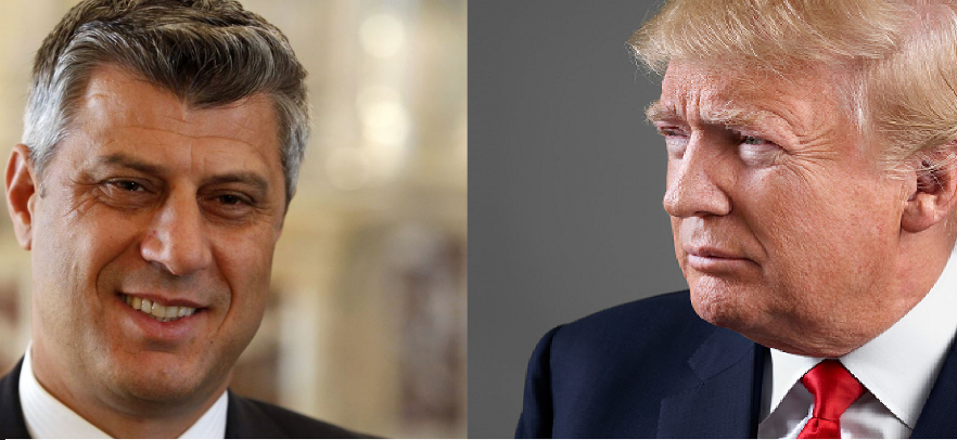 Thaçi pritet ta takojë Trump