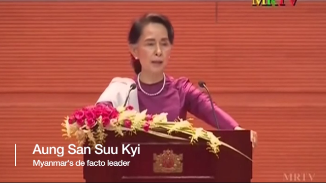 Kriza në Myanmar, Aung San nuk brengoset për kritikat