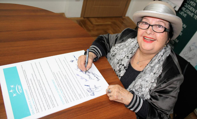 Leze Qena i bashkohet platformës avokuese ''Miqtë e Fëmijëve''