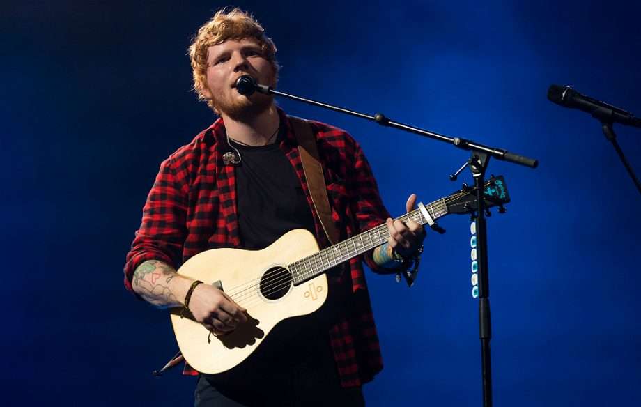 Ed Sheeran në zi (FOTO)