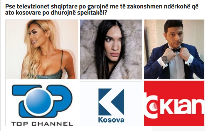 Mediat në Shqipëri: Programi festiv i Klan Kosovës leksion për spektakël