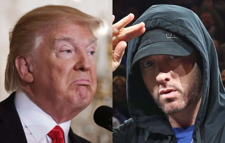 Eminem: Trump ua ka shpëlarë trurin mbështetësve të tij