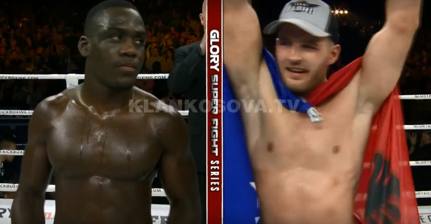 Elvis Gashi, arrin fitoren e dytë në Glory (VIDEO)
