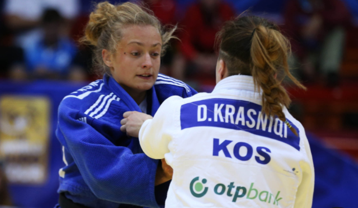 Distria Krasniqi siguron finalen në garë për medaljen e artë