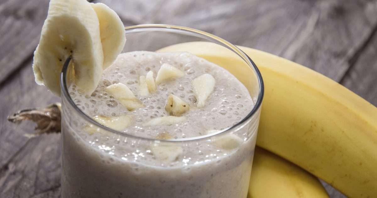 Banane me qumësht për mengjes