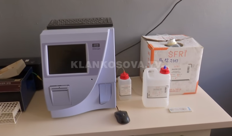 Mitrovicë, laboratori pa analiza gjaku (VIDEO)