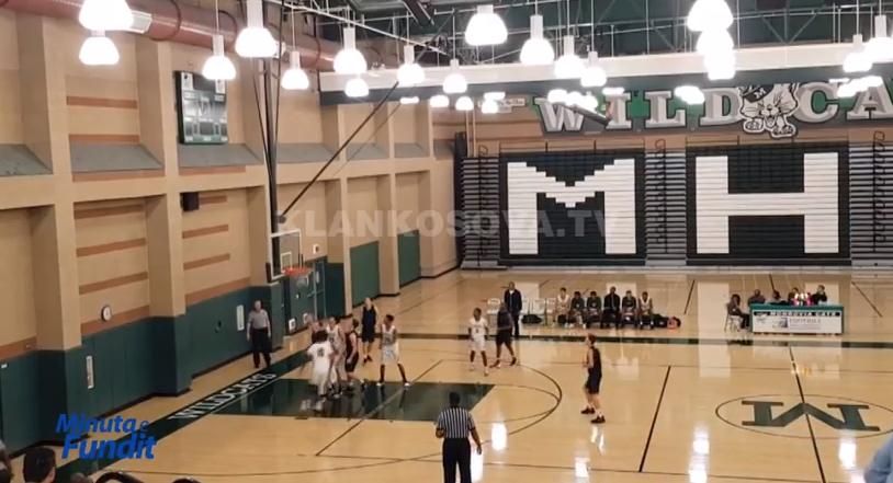 Basketbollisti kosovar shënon 44 pikë në Amerikë (VIDEO)