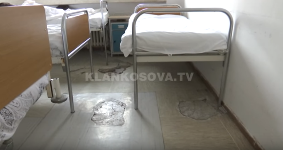 QKUK, dyshemetë e vjetra në spitalin e mushkërive (VIDEO)