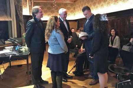 Zëvendësministri Rexhep Hoti mori pjesë në promovimin e librit për Aleksandër Moisiun në Gjermani