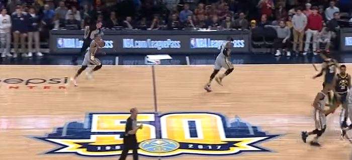 James mbretëron në Denver (VIDEO)