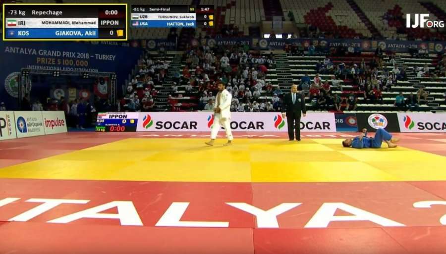 Akili mbetet pa medalje në Turqi
