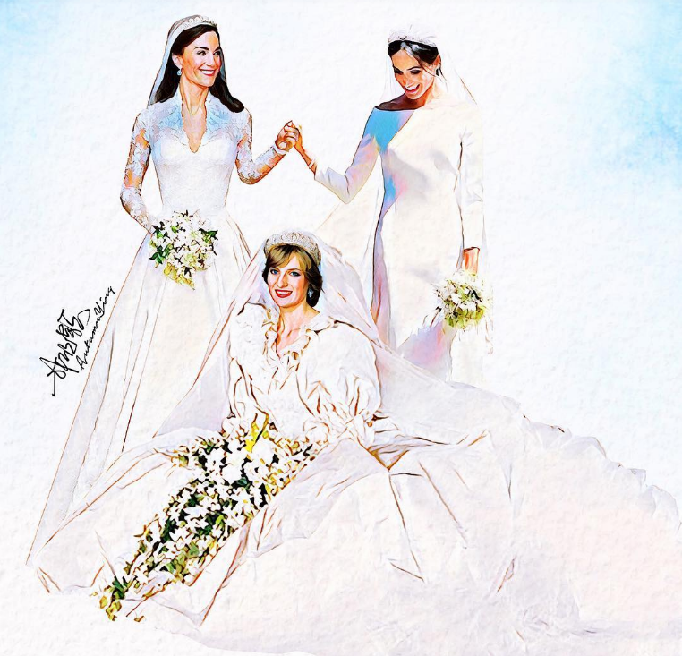 Emocionuese: Artistja ''kthen'' në jetë Princeshën Diana (FOTO)