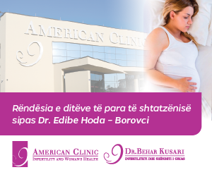 Rëndësia e ditëve të para të shtatzënisë sipas dr. Edibe Hoda – Borovci nga Klinika Amerikane Dr. “Behar Kusari”