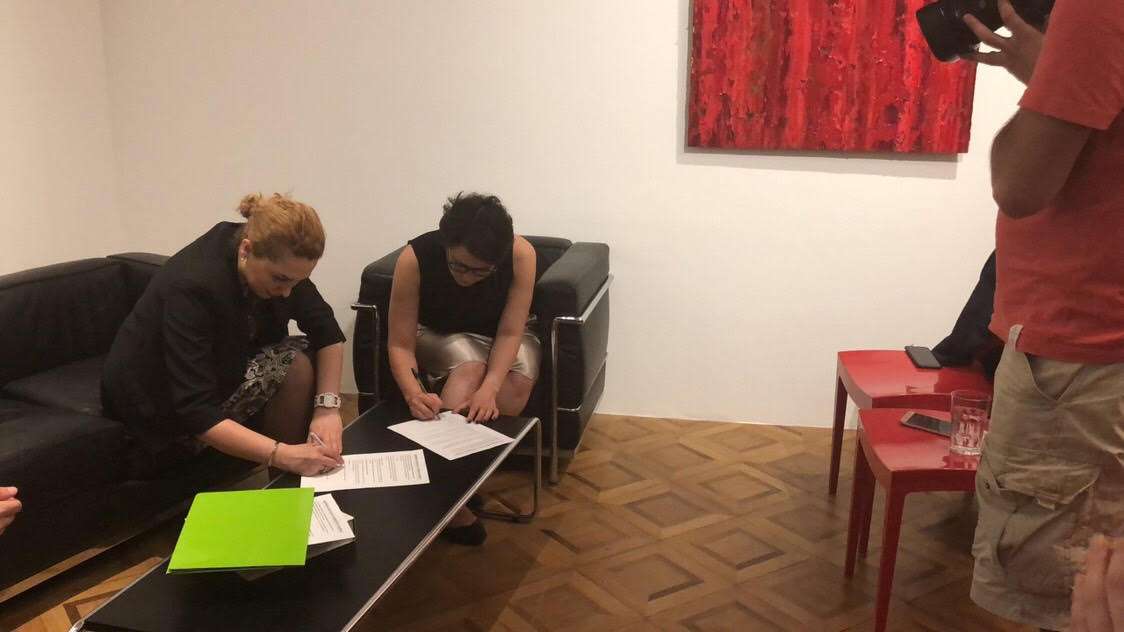 Reshitaj në Venedik, memorandum me Akademinë Kulturore Europiane