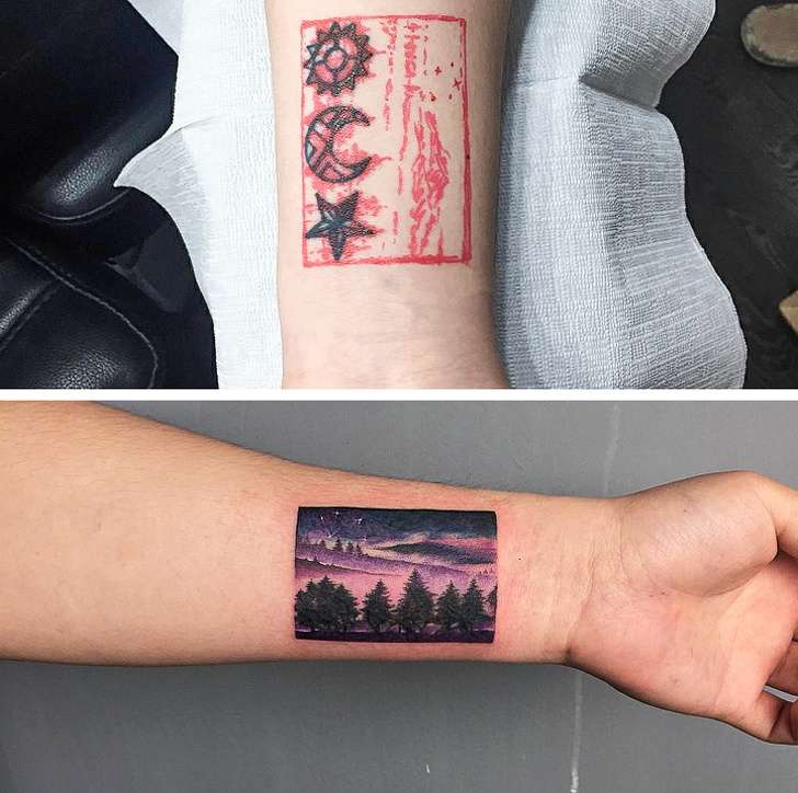 Çdo tatuazh i keq mund të kthehet në kryevepër të vogël