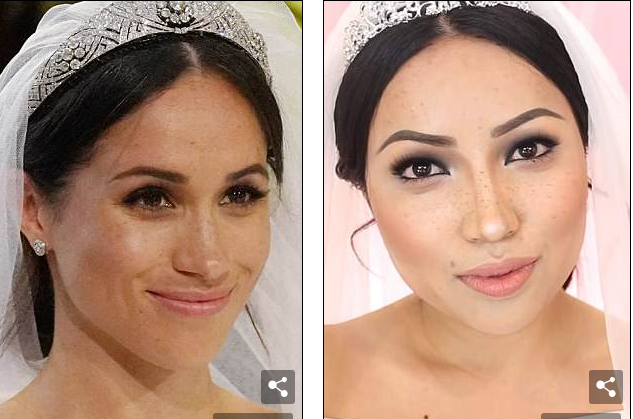 Artistja transformohet në Meghan Markle nuse (VIDEO)