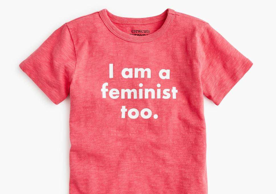Fanellat për vogëlushë, "Gjithashtu, edhe unë jam feminist"