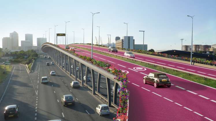 Zona 'pink'– korsi në autostradë vetëm për ngasëset femra (FOTO)