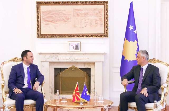Thaçi dhe zëvendëskryeministri i Maqedonisë: Marrëveshja në mes Greqisë dhe Maqedonisë krijon klimë të mirë rajonale