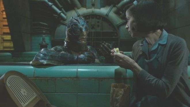 “The Shape of Water” fiton gjyqin